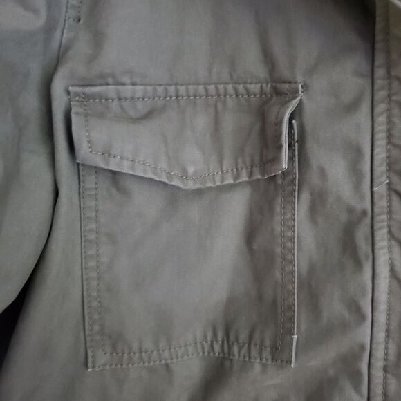 Madewell olive green surplus fatigue cargo jacket lightweight size small - Picture 5 of 13